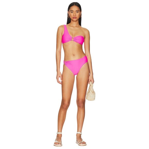 superdown Tyler Bikini Bottoms in Pink X-Small New Womens Swimsuit - Picture 9 of 9